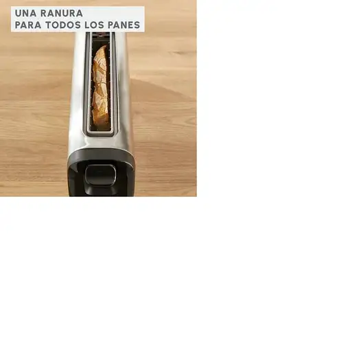 Moulinex LS5S0DE0 tostadora 7 2 rebanada(s) 1430 W Negro, Acero inoxidable