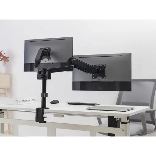 Equip Soporte de sobremesa para dos monitores de 17"-32