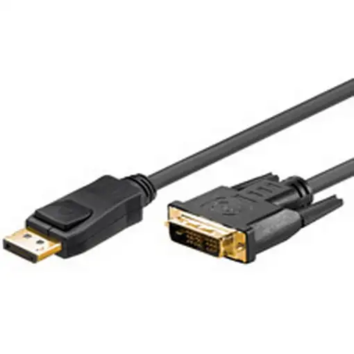 Goobay 2m DP/DVI DisplayPort Negro