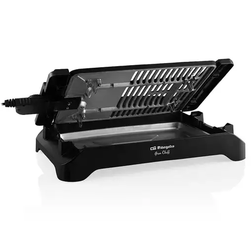 Orbegozo BC 4000 barbacoa y parrilla al aire libre Mesa Eléctrico Negro 2000 W