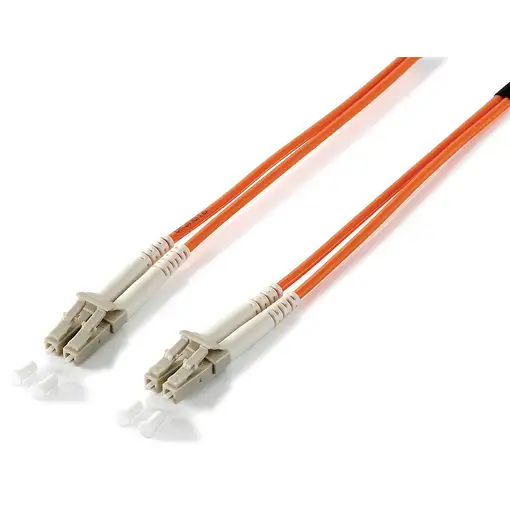 Equip LC/LС 50/125μm 5.0m Cable de fibra óptica e InfiniBand 5 m Naranja