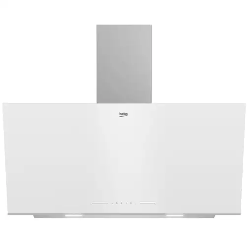 Beko BHCA96641BWHS campana De pared Blanco 441 m³/h
