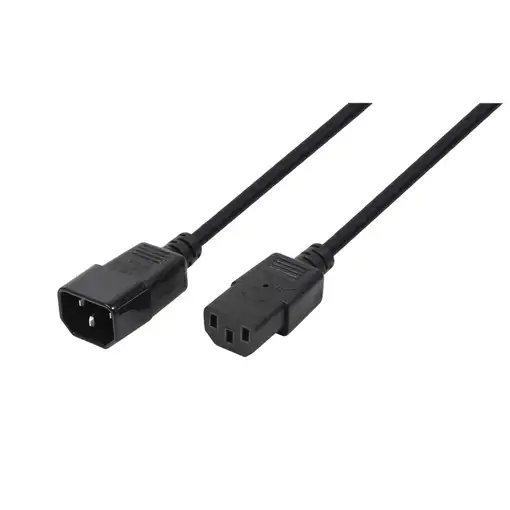 LogiLink CP091 cable de transmisión Negro 1,8 m C14 acoplador C13 acoplador