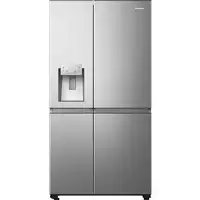 Hisense RS818N4TIC nevera puerta lado a lado Independiente 632 L C Acero inoxidabl