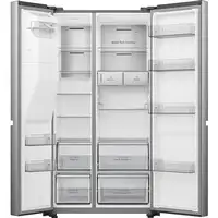 Hisense RS818N4TIC nevera puerta lado a lado Independiente 632 L C Acero inoxidabl