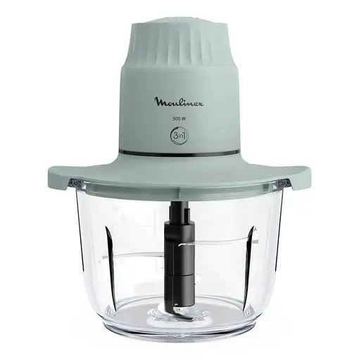 Moulinex Choppeo DJ603110 picadora eléctrica de alimentos 1 L 500 W Gris, Transpar