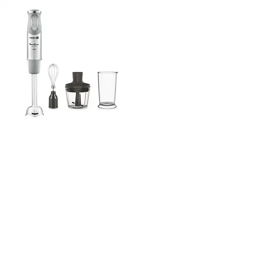 Moulinex Quickchef 0,8 L Batidora de inmersión 1000 W Gris, Acero inoxidable