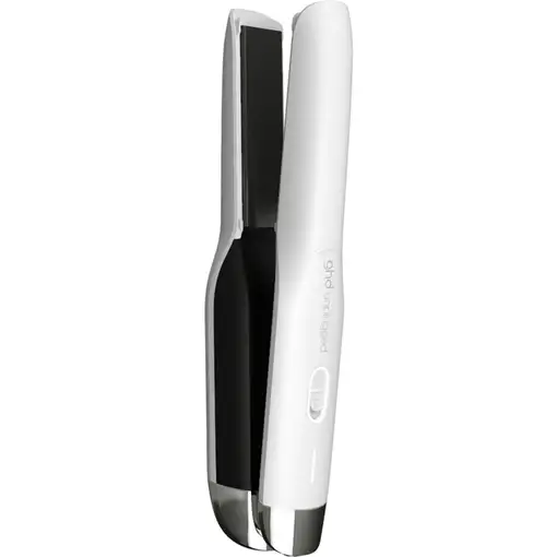 Plancha de pelo de viaje, inalámbrica, Blanca, Unplugged GHD
