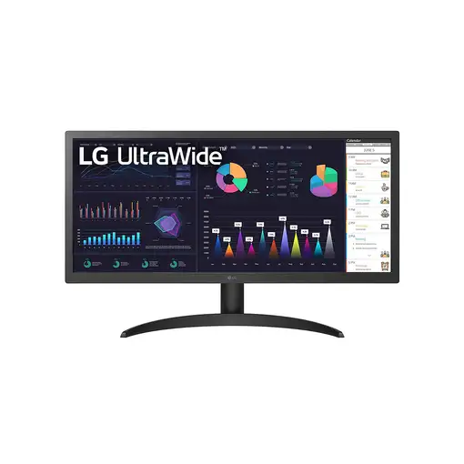 LG 26WQ500-B pantalla para PC 65,3 cm (25.7") 2560 x 1080 Pixeles 4K Ultra HD LCD