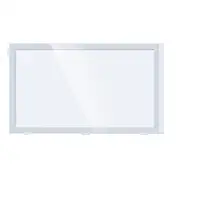 Lian Li DAN Cases A3-mATX Linkes Seitenteil aus Tempered Glass - weiß Midi Tower D