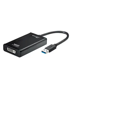 j5create JUA330U Adaptador gráfico USB 2048 x 1152 Pixeles Negro