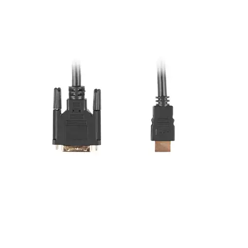 Lanberg CA-HDDV-10CC-0005-BK adaptador de cable de vídeo 0,5 m HDMI tipo A (Estánd