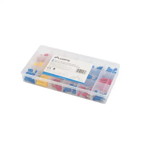 Lanberg CC01-BCC-IT175 conector Azul, Rojo, Amarillo