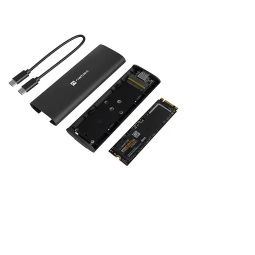 NATEC NKZ-2286 caja para disco duro externo Caja externa para unidad de estado sól
