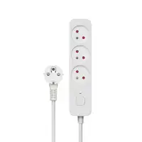 Savio Surge Protective 3-socket power strip 1.5m white LZ-07 3 salidas AC Tipo F 1