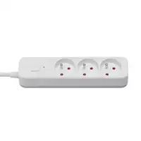 Savio Surge Protective 3-socket power strip 1.5m white LZ-07 3 salidas AC Tipo F 1