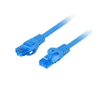 Lanberg PCF6A-10CC-0300-B cable de red Azul 3 m Cat6a S/FTP (S-STP)
