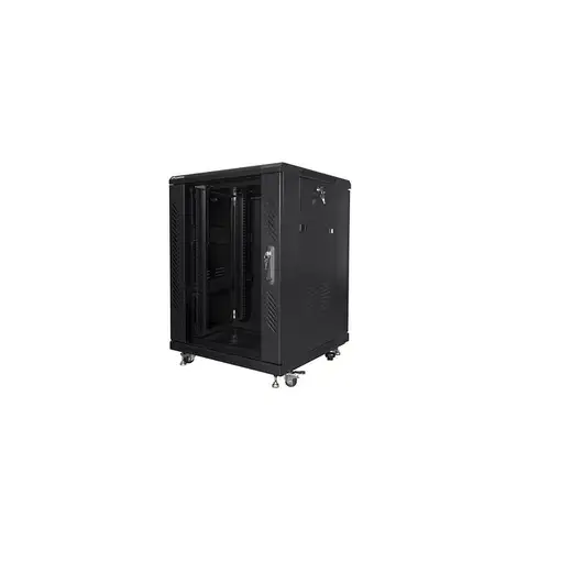 Lanberg FF01-6615-12B armario rack 15U Rack o bastidor independiente Negro
