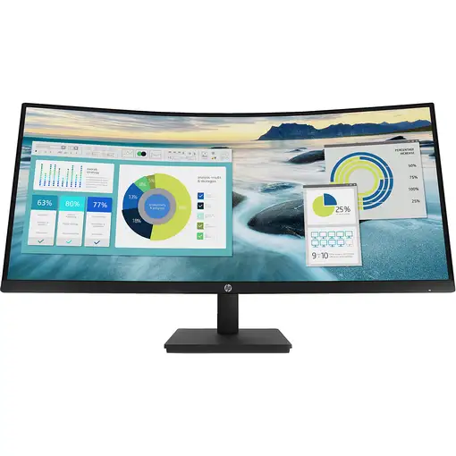 HP Monitor curvo P34hc G4 WQHD USB-C
