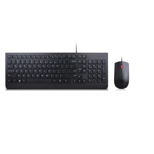 Lenovo 4X30L79915 teclado Ratón incluido Universal USB QWERTY Español Negro