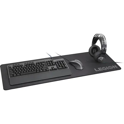 Lenovo GXH0W29068 alfombrilla para ratón Alfombrilla de ratón para juegos Negro