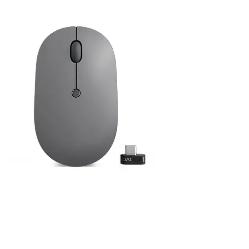 Lenovo Go USB-C Wireless Mouse ratón Oficina Ambidextro RF inalámbrico Óptico 2400