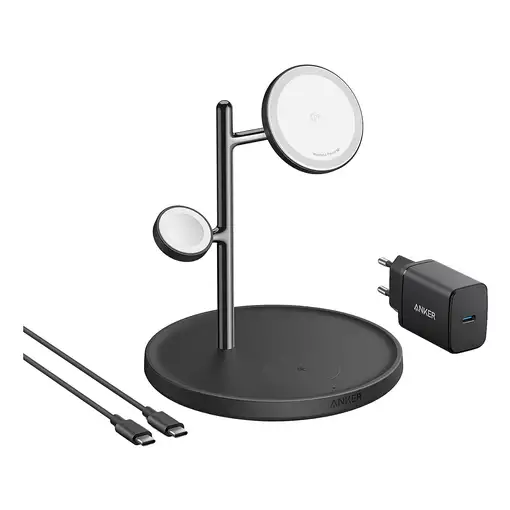 Anker MagGo Universal Negro USB Cargador inalámbrico Carga rápida Interior Anker MagGo Universal Negro USB Cargador inalámbrico Carga rápida Interior
