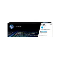 HP Cartucho de tóner Original LaserJet 203X cian de alta capacidad