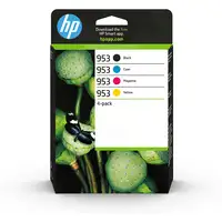 HP Paquete de 4 cartuchos de tinta Original 953 negro/cian/magenta/amarillo