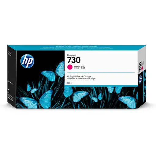 HP Cartucho de tinta DesignJet 730 magenta de 300 ml HP Cartucho de tinta DesignJet 730 magenta de 300 ml