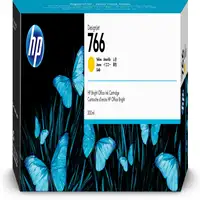 HP Cartucho de tinta amarilla DesignJet 766 de 300 ml
