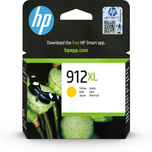 HP Cartucho de tinta Original 912XL amarillo de alta capacidad