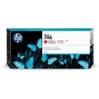 HP Cartucho de tinta roja cromática DesignJet 746 de 300 ml