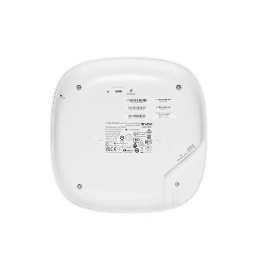 HPE Aruba Networking R9B33A punto de acceso inalámbrico Blanco Energía sobre Ether