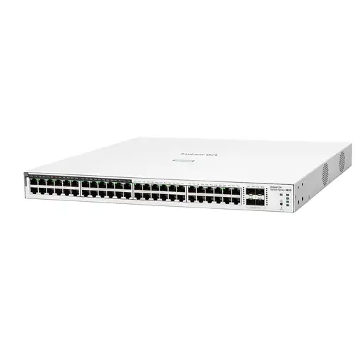 HPE Aruba Networking Networking Instant On Switch 48p Gigabit CL4 PoE 4p SFP 370W