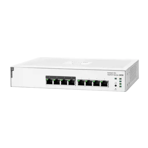 HPE Aruba Networking Networking Instant On Switch 8p Gigabit CL4 PoE 65W 1830