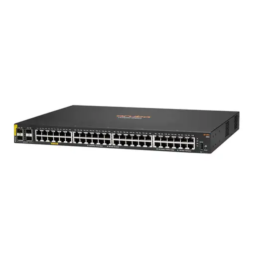 HPE Aruba Networking CX 6100 48G Class4 PoE 4SFP+ 740W Gestionado L3 Gigabit Ether