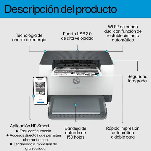 HP LaserJet Impresora M209dw
