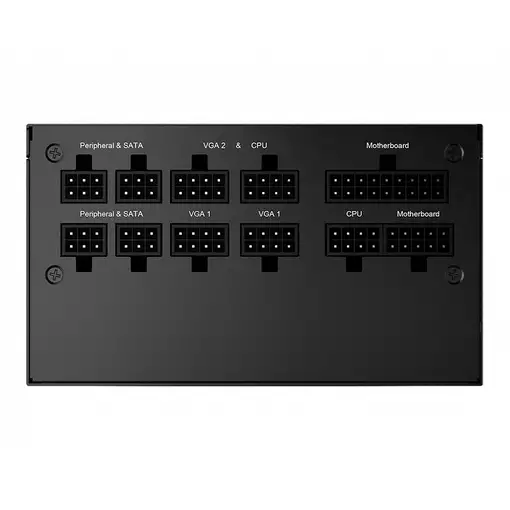 MSI MPG-A750GF unidad de fuente de alimentación 750 W 24-pin ATX ATX Negro