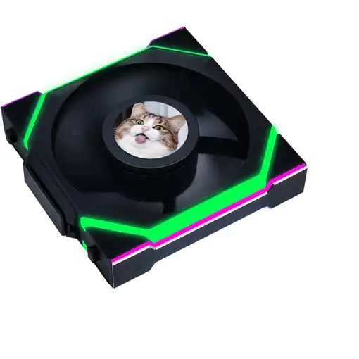 Lian Li UNI FAN SL Wireless LCD 120 Carcasa del ordenador Ventilador 12 cm Negro 3