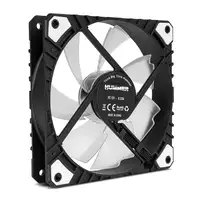 NOX Hummer H-Fan Pro Ventilador 12 cm Negro, Blanco 1 pieza(s)