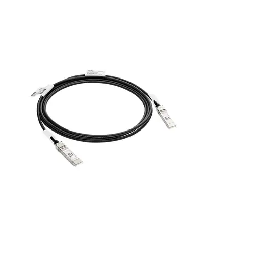 HPE Aruba Networking R9D20A Cable de fibra óptica e InfiniBand 3 m SFP+ Negro, Pla