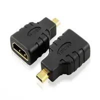 3GO AMHDMI cambiador de género para cable HDMI MicroHDMI Negro