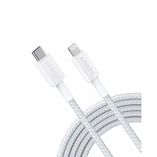 Anker A81B7G21 cable de conector Lightning 3 m Blanco Anker A81B7G21 cable de conector Lightning 3 m Blanco