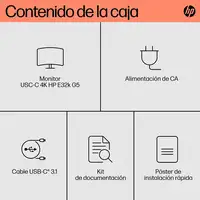 HP Monitor USB-C 4K E32k G5