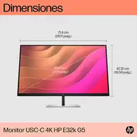 HP Monitor USB-C 4K E32k G5