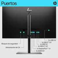 HP E-Series Monitor USB-C 4K E27k G5