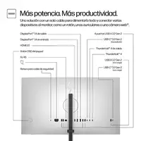 HP Monitor 4K Thunderbolt 4 Pro de la serie 7 de 27 pulgadas: 727pk HP Monitor 4K Thunderbolt 4 Pro de la serie 7 de 27 pulgadas: 727pk