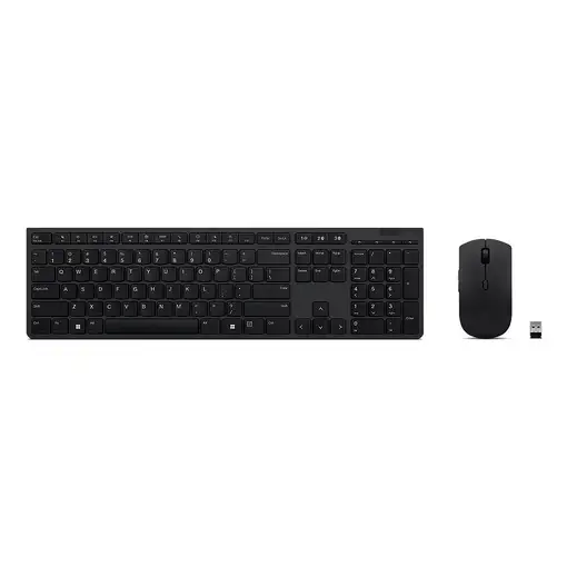 Lenovo 4X31K03961 teclado Ratón incluido RF Wireless + Bluetooth Portugués Gris