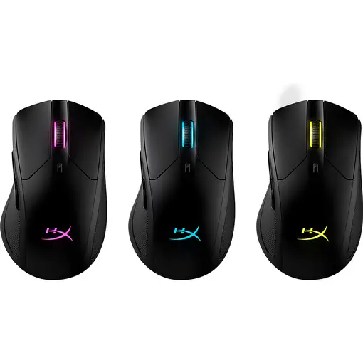 Ratón gaming HyperX Pulsefire Dart inalámbrico (negro)